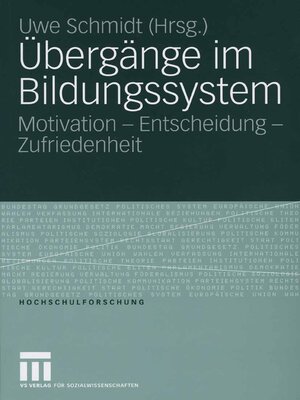 cover image of Übergänge im Bildungssystem